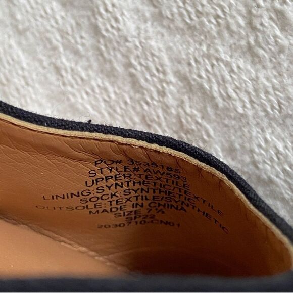 J. Crew Canvas Ankle-Wrap Espadrille Wedges - Picture 10 of 12